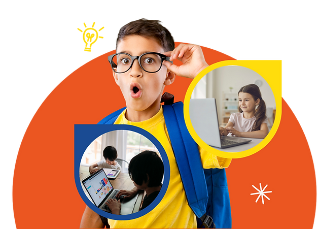 SuperKid Online Classes — child learning with a personal teacher